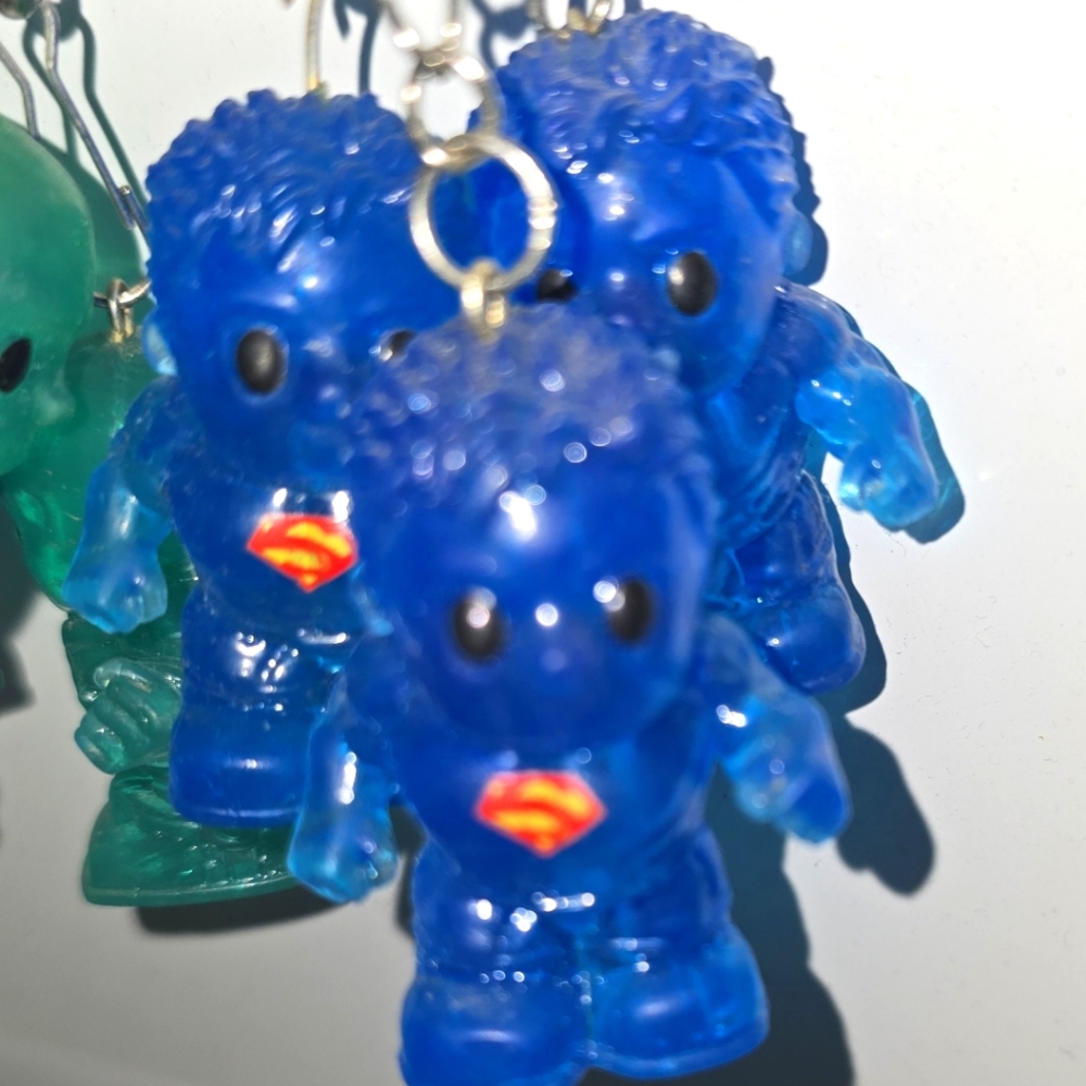 Only 3 made Ooshies Pencil Topper Blind Capsule keychain Superman